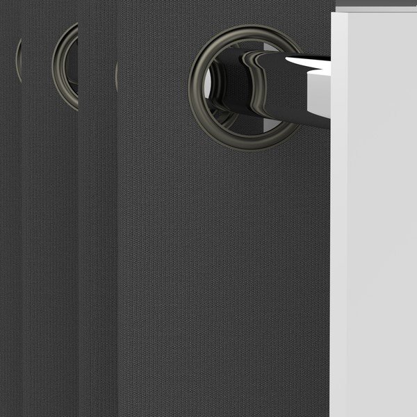 Armadio in bianco e nero 160x182 cm Tom - TemaHome-image-1