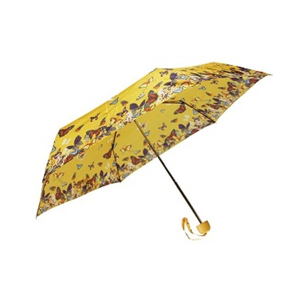 Žlutý skládací deštník Papjaune, ⌀ 96 cm