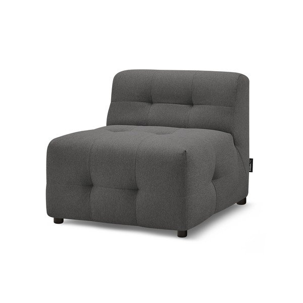 Modulo divano grigio scuro Kleber - Bobochic Paris-image-3