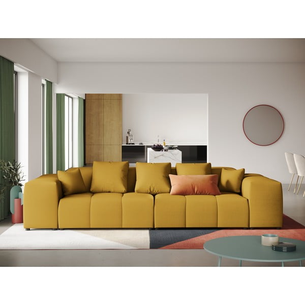 Divano giallo 320 cm Rome - Cosmopolitan Design-image-1