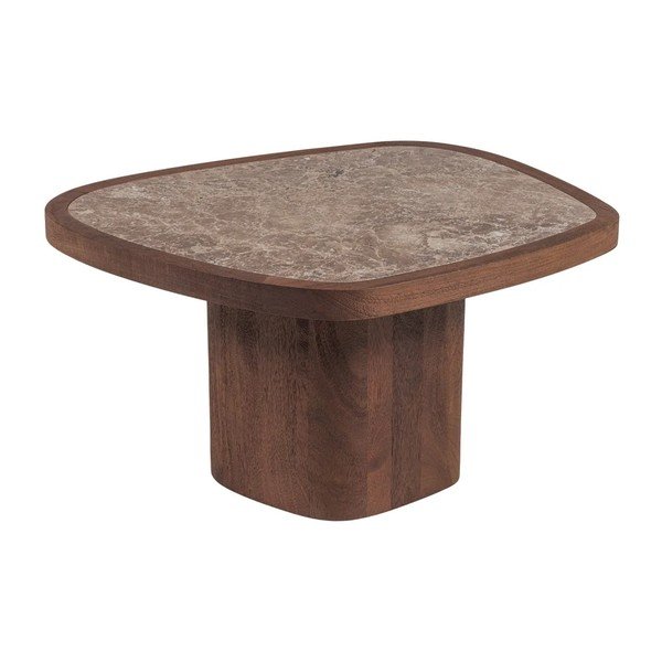 Tavolino da salotto marrone 60x70 cm Granu – WOOOD-image-4