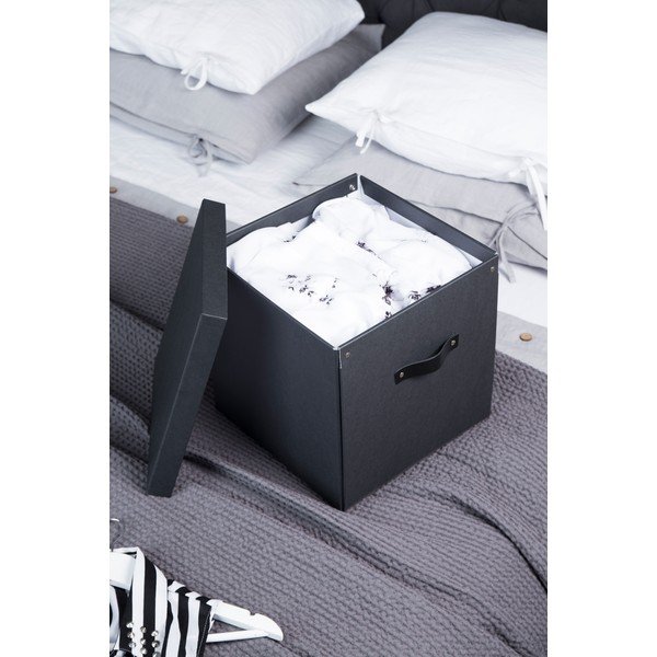Contenitore grigio scuro Logan - Bigso Box of Sweden-image-2