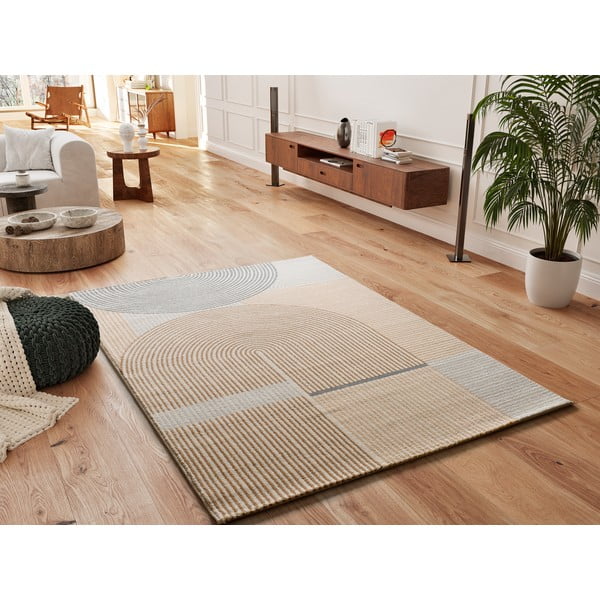 Tappeto beige 160x230 cm Garden - Universal-image-1