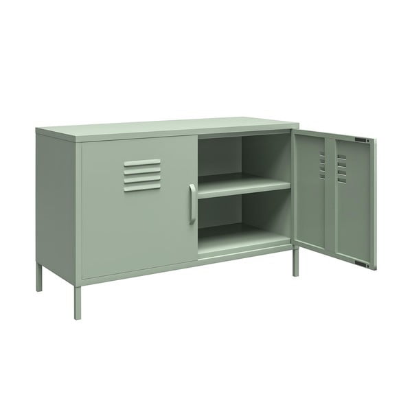 Armadietto in metallo verde 100x64x40 cm Mission District - Støraa-image-4