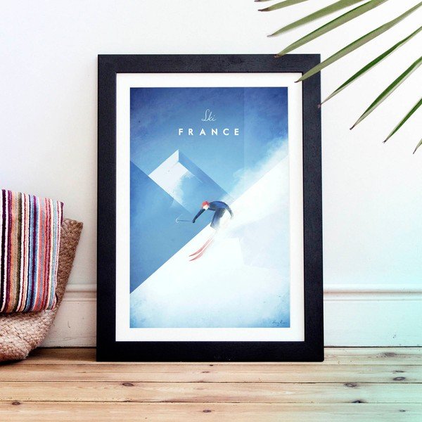 Poster , A3 Ski France - Travelposter-image-1