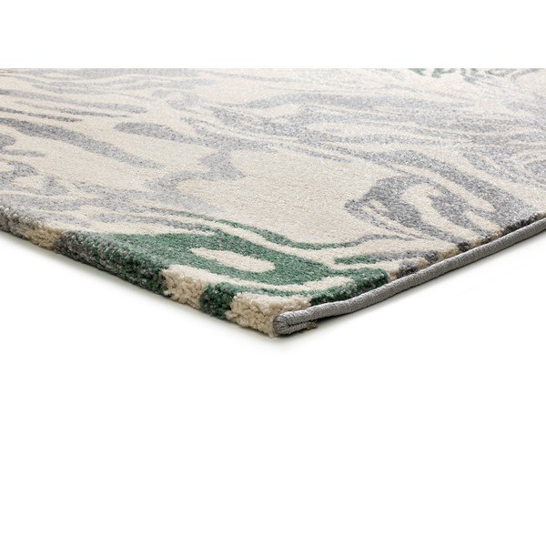 Tappeto verde/beige 80x150 cm Astra – Universal-image-2