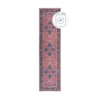Runner lavabile bordeaux in fibra riciclata 60x230 cm Windsor - Flair Rugs
