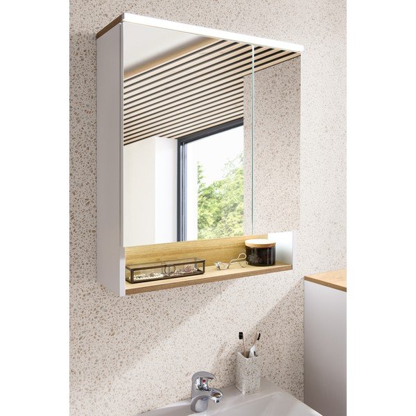 Mobile per bagno bianco 72x60 cm Quickset 383 – Pelipal-image-1