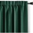 Tenda parzialmente oscurante verde scuro 200x270 cm Kierra – Restilo