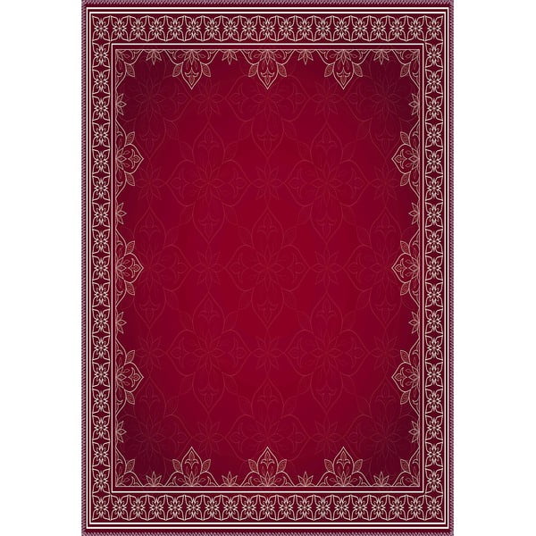 Tappeto rosso Emma, 80 x 150 cm - Vitaus