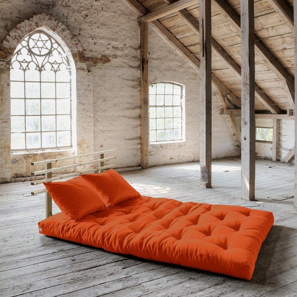Divano letto Karup Shin Sano Natur/Arancione - Karup Design-image-1