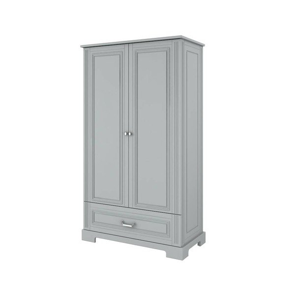 Armadio grigio per bambini 102x193 cm Ines - BELLAMY-image-2