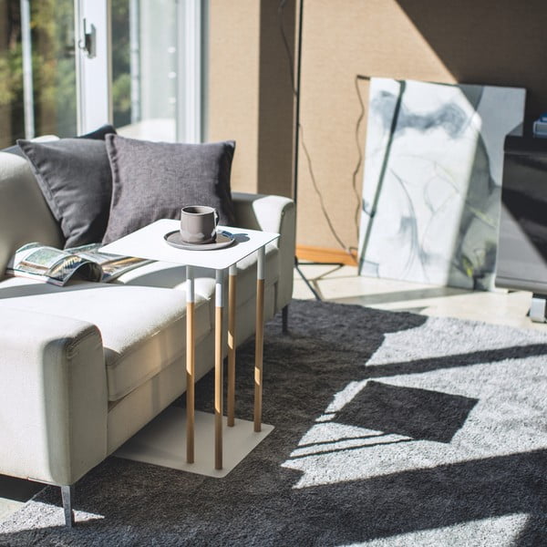 Tavolo pieghevole 35x35 cm Plain - YAMAZAKI-image-2