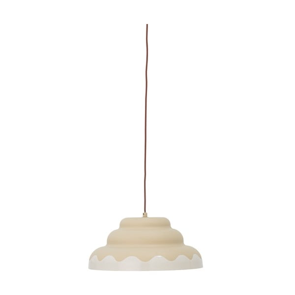 Lampadario color crema con paralume in metallo ø 40 cm Lacya – Bloomingville