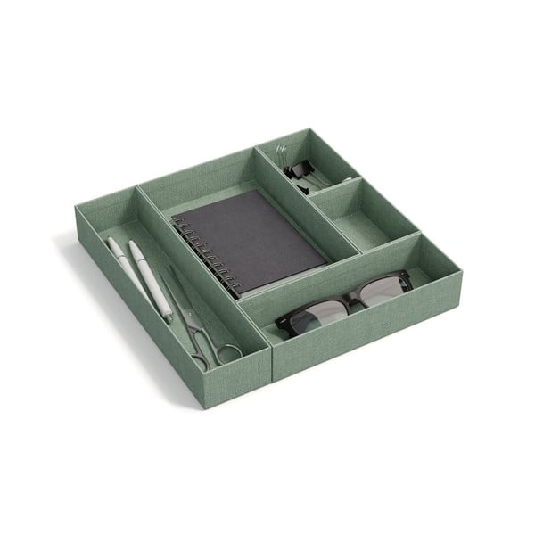 Set di organizer per cassetti in cartone 5 pz Emma Paper Laminate – Bigso