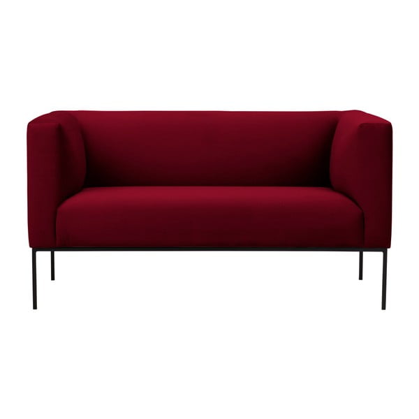 Divano in velluto rosso , 145 cm Neptune - Windsor & Co Sofas