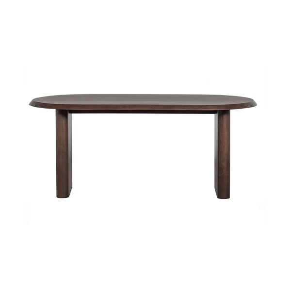 Tavolo da pranzo con effetto noce 90x180 cm Ellips – vtwonen-image-1