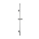 Asta doccia a parete in acciaio inox argento lucido 66 cm Basic - Wenko