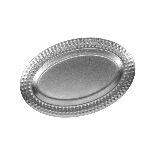 Vassoio vassoio di servizio in acciaio inox 20x30 cm Serve – BonBistro