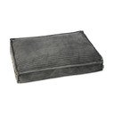 Materassino grigio scuro per cane 90x60 cm Dog Fantasy Stripe – Plaček Pet Products