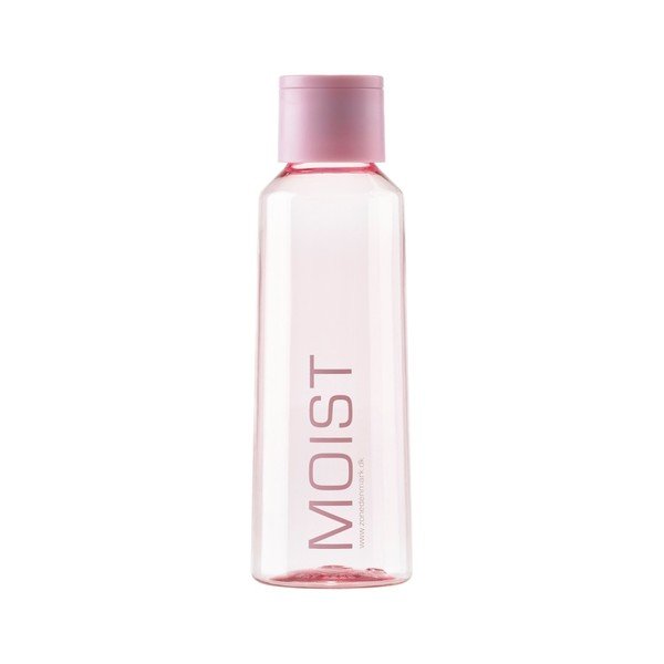 Růžová plastová láhev na vodu Zone Moist, 500 ml