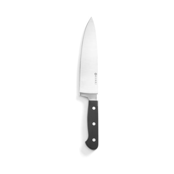 Coltello da chef in acciaio inox, lunghezza 28,5 cm Kitchen Line - Hendi