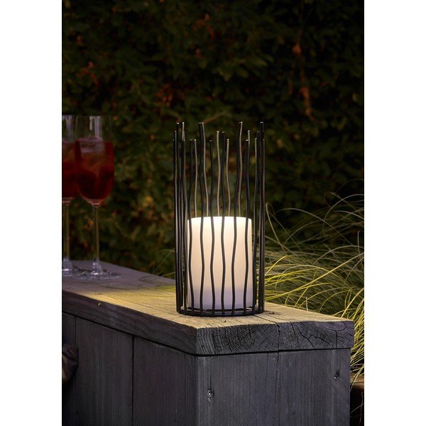 Apparecchio solare a LED per esterni (altezza 22 cm) Coro - Reality-image-1