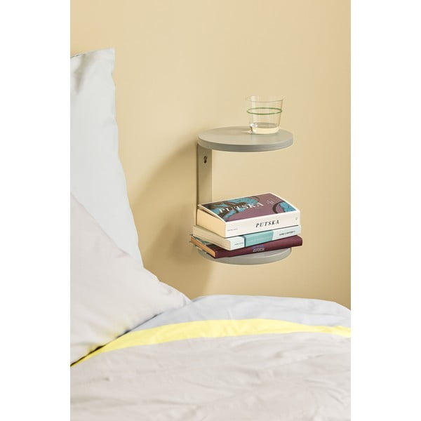 Comodino sospeso grigio Oto - Hübsch-image-1