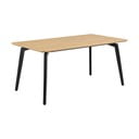 Tavolo da pranzo con piano effetto rovere 90x160 cm Cadiz - Actona