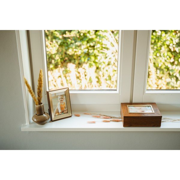 Cornice color ottone in metallo verticale con sostegno 13,5x18,5 cm Marseille – Zilverstad-image-1