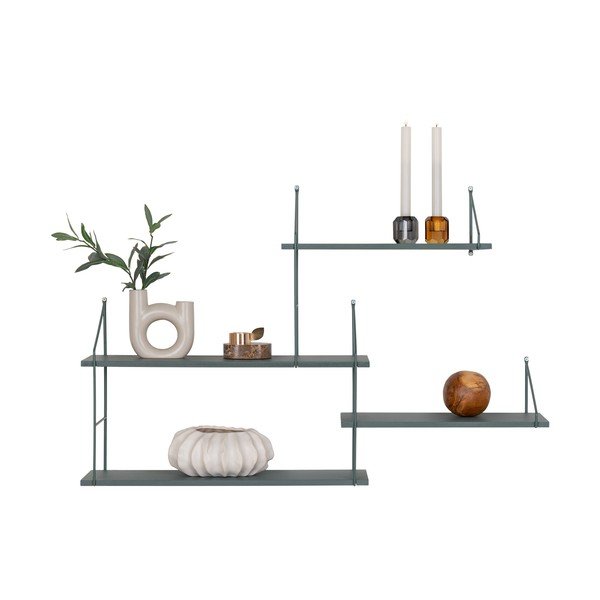 Scaffale a castello grigio-verde Harlem Hylde - House Nordic-image-2