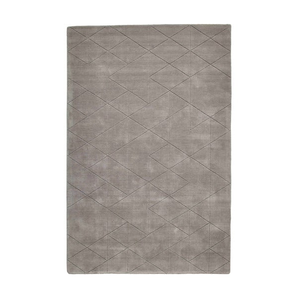 Tappeto di lana grigio, 150 x 230 cm Kasbah - Think Rugs