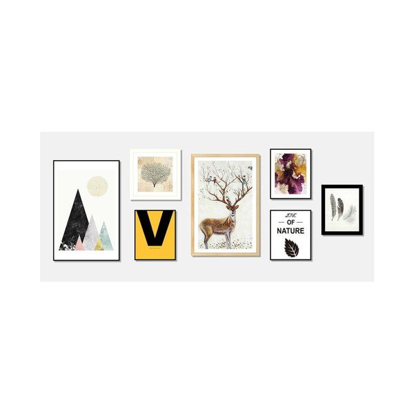 Immagine Cervo, 40 x 60 cm Naif - sømcasa-image-4