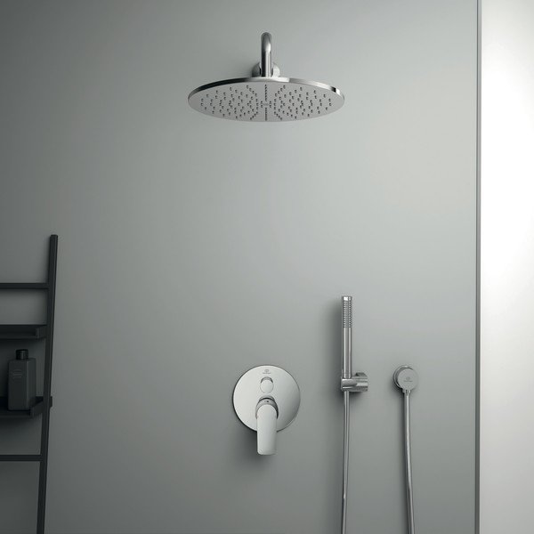 Rubinetto per doccia argentato effetto lucido Connect Air - Ideal Standard-image-3