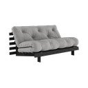 Divano letto grigio 160 cm Roots Black Night - Karup Design