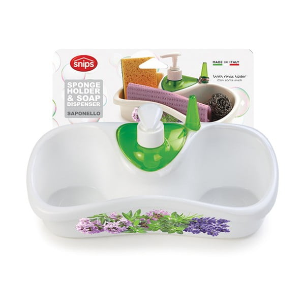 Scaffale in plastica bianca per detersivi - Snips-image-3