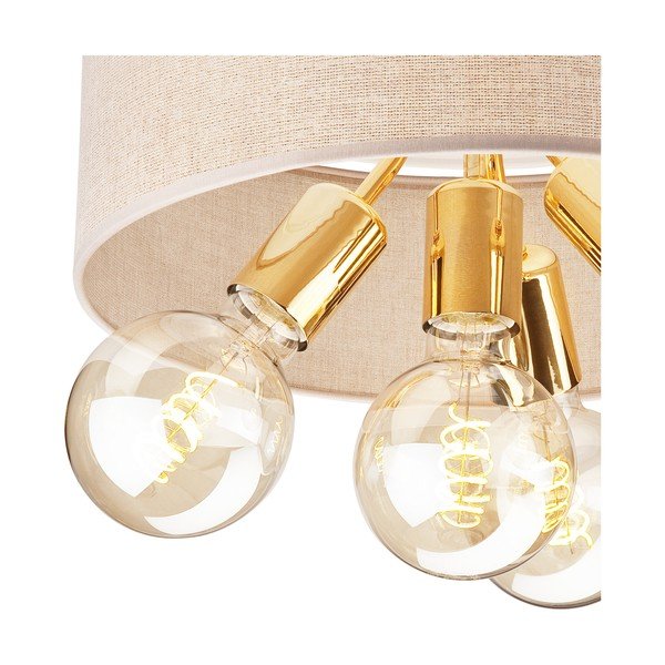 Lampada da soffitto beige ø 35 cm Carina - LAMKUR-image-4