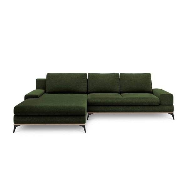 Angolo del divano letto verde chiaro, angolo sinistro Planet - Windsor & Co Sofas