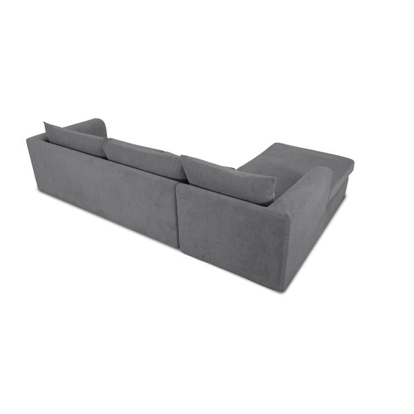 Divano angolare in grigio scuro (con penisola a sinistra) Asgard – Scandic-image-4