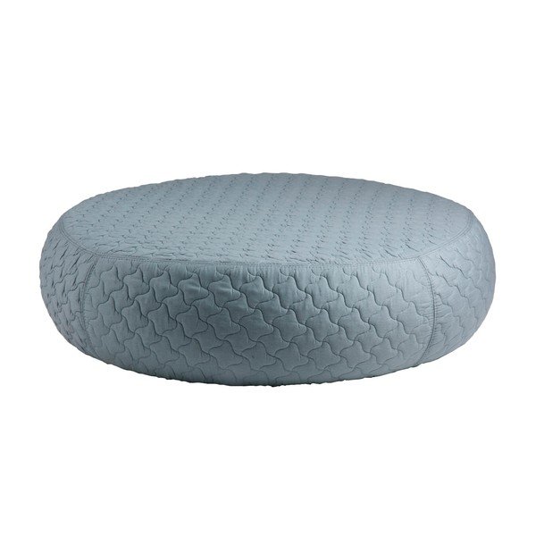 Pouf Alto blu, ø 100 cm - sømcasa
