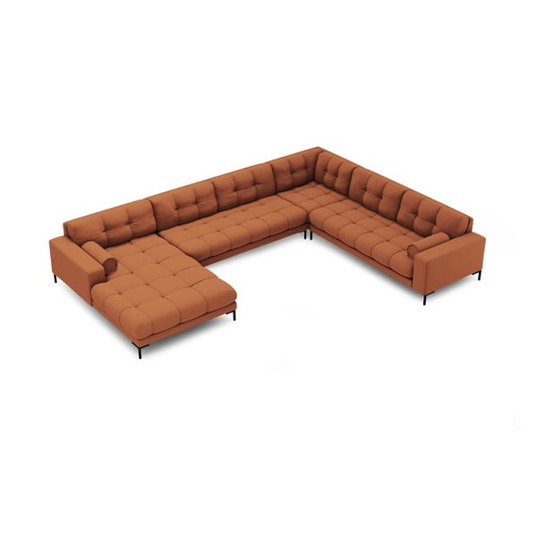 Divano angolare color mattone (angolo destro) Bali - Cosmopolitan Design-image-4
