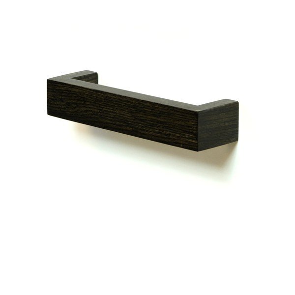 Portasciugamani a parete in rovere Mezza Dark, lunghezza 28 cm Slimline - Wireworks