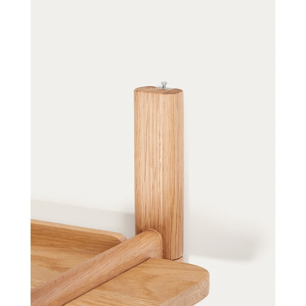 Scaffale modulare  colore naturale in legno di quercia 90x28 cm Sitra - Kave Home-image-4