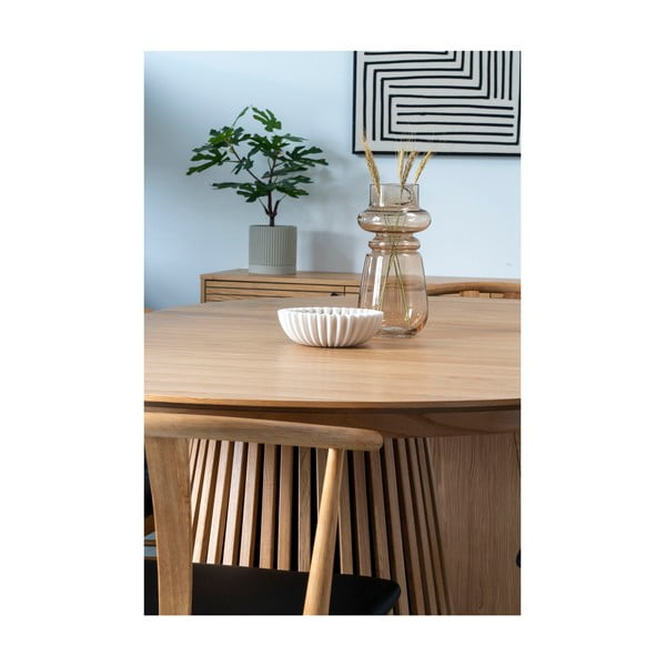 Vaso in vetro marrone chiaro (altezza 31 cm) - House Nordic-image-1