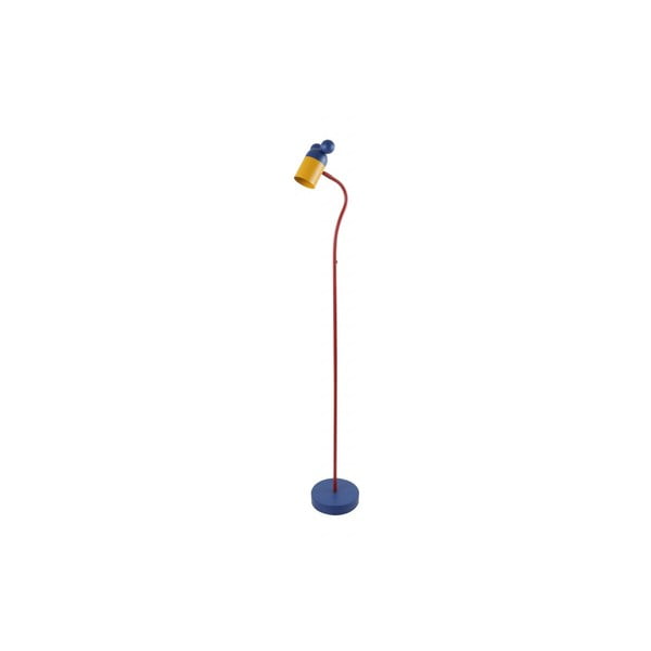 Lampada da terra blu con paralume in metallo (altezza 133,5 cm) Mouse - GTV