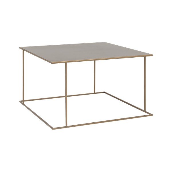 Tavolino in oro Custom Form , 80 x 80 cm Walt - CustomForm