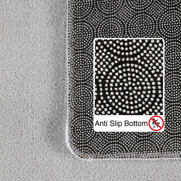 Tappeto lavabile grigio chiaro 60x110 cm Sky - Ayyildiz Carpets-image-4