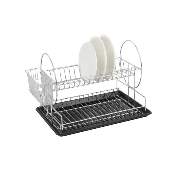 Dvoupatrový odkapávač Sabichi Chrome Dish