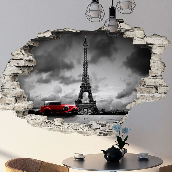 Adesivo Ladscape Paris, 60 x 90 cm - Ambiance-image-1