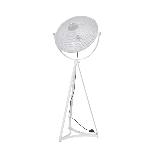 Lampada da terra bianca soffiata - BePureHome-image-4